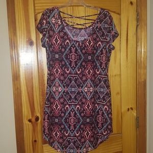Aztec print tunic